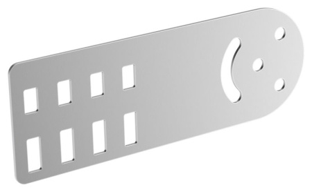 Пластина шарнирная H=80мм IEK CLM51D-PSH-080