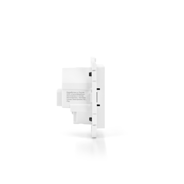 Термостат программируемый для электрического теплого пола AtlasDesign Smart 16А Zigbee механизм бел. SE ATN000138Z