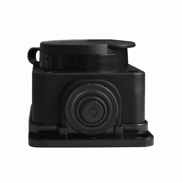 Розетка настенная 16А IP44 250В (еврослот) с заглушкой с заземл. каучук UNIVersal 602229