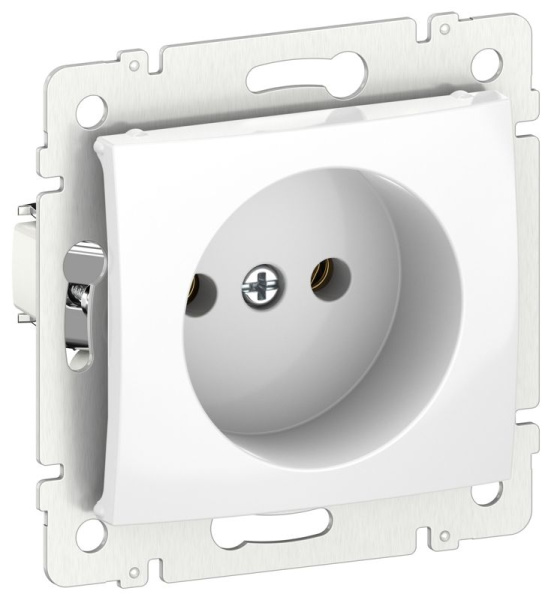 Розетка 1-м СП IEKVALENA 16А IP21 2P без заземл. механизм бел. (DIY-упак.) IEK 6942681