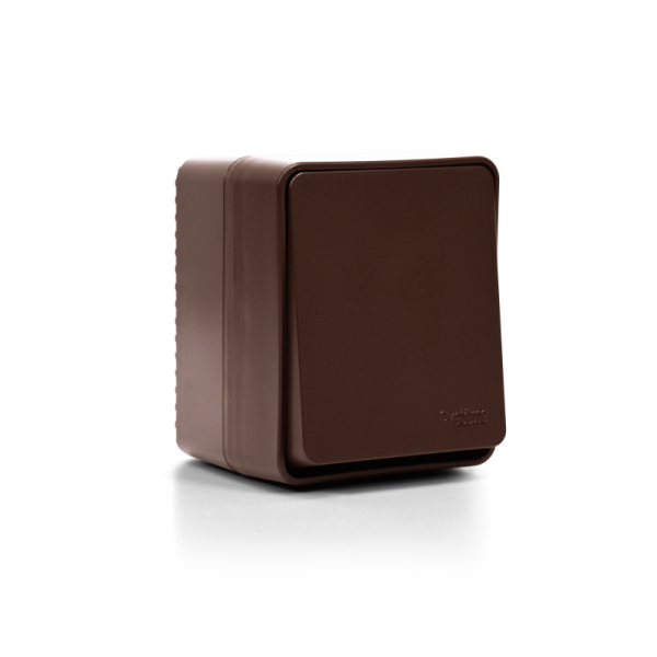 Выключатель 1-кл. ОП AtlasDesign PROFI IP54 10AX корич. SE ATN546011