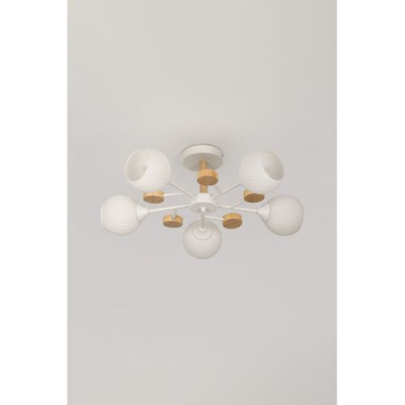 Люстра Chiara 9180-305 60Вт 5хE27 60Вт модерн Rivoli Б0068452