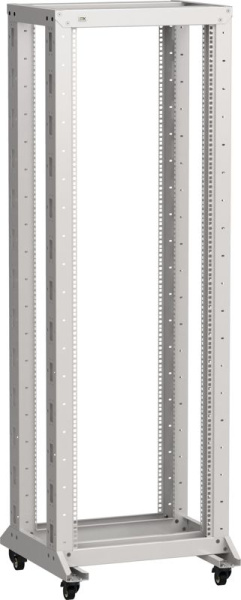Стойка 2-рамная 24U 600х600мм на рол. сер. LINEA F ITK LF35-24U66-2RM