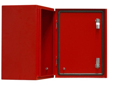 Корпус металлический ЩРНМ IP55 500х400х150 RAL3020 DEKraft 32531DEK
