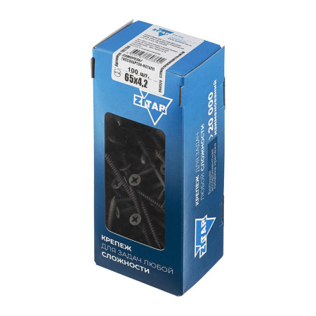 Саморез ШСГМ 4.2х65 (уп.100шт) Tech-Krep/Zitar 102134