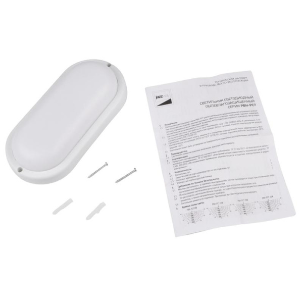 Светильник светодиодный ЖКХ ДБП PBH-PC7-OA 18Вт 4000К IP65 1440лм бел. JazzWay 5072213