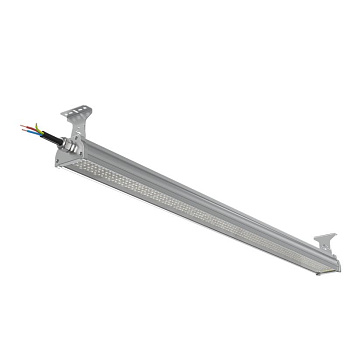 Светильник светодиодный ДСП WP 24 C 120W W 840 L1200 SI CL 1280х100х85мм 120Вт 4000К IP66 пылевлагозащ. Русский Свет 27072423919