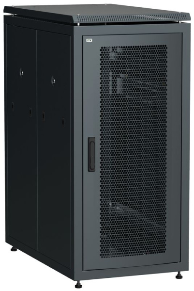 Шкаф сетевой LINEA N 19дюйм 18U 600х1000мм перфорир. двери черн. ITK LN05-18U61-PP