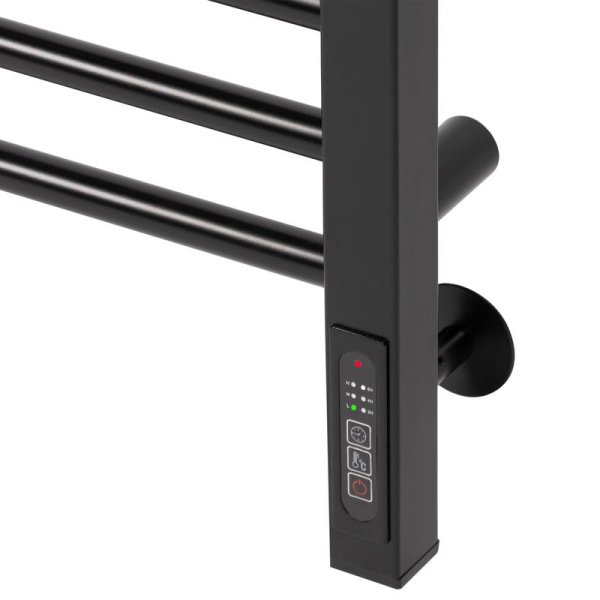 Полотенцесушитель Stato black П17 500х1200 электро встроен. диммер Royal Thermo НС-1433980