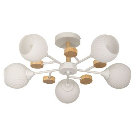 Люстра Chiara 9180-305 60Вт 5хE27 60Вт модерн Rivoli Б0068452