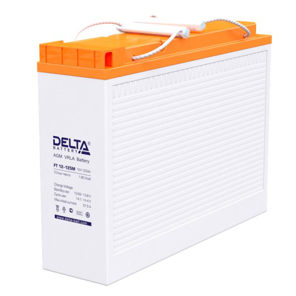 Аккумулятор UPS 12В 125А.ч FT 12-125 M Delta 4614010550003