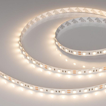 Лента светодиодная RT-B60-10mm 12В Warm3000 14.4Вт/м 3000К IP20 (уп.5м) Arlight 028583(3)
