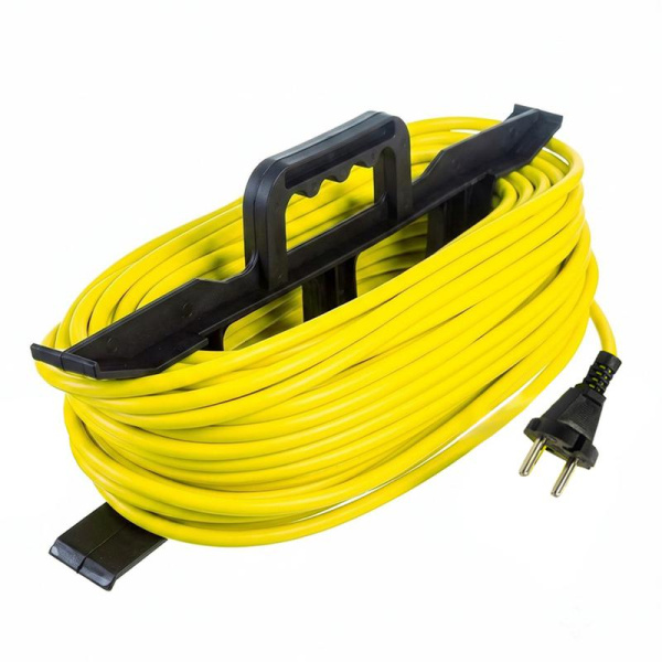 Удлинитель-шнур на рамке 1х50м без заземл. 10А IP20 1.3кВт Союз 481S-5105