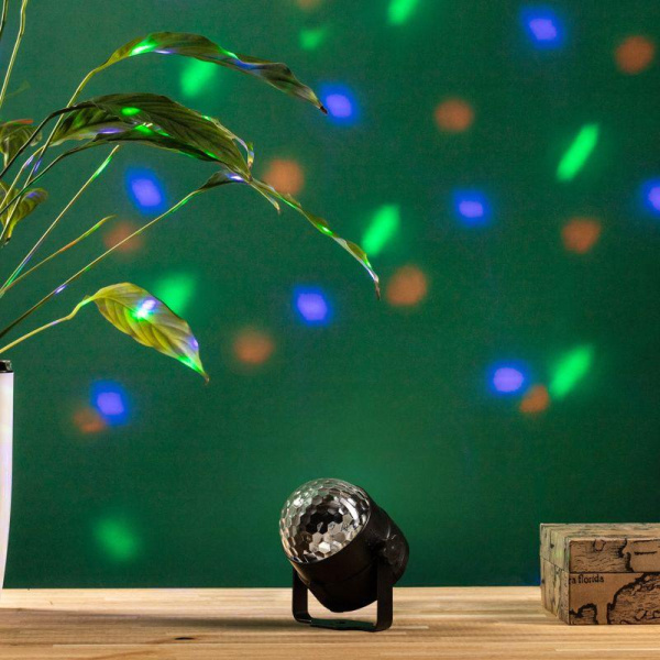 Ночник-проектор светодиодный "Диско-шар" с дистанционным управлением USB Neon-Night 601-526