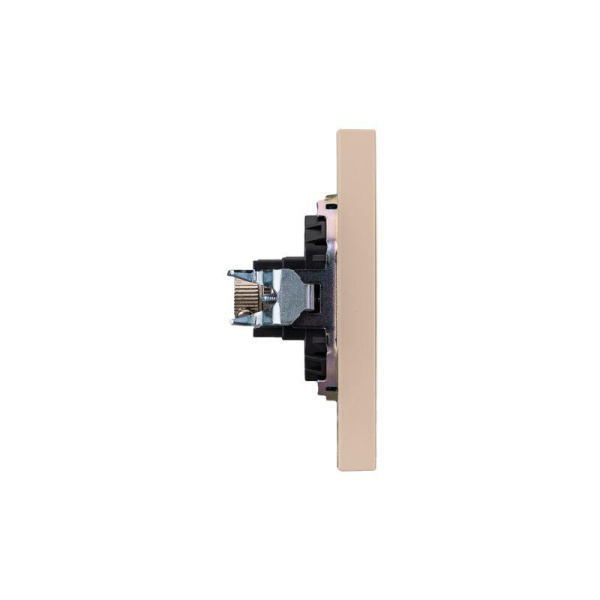 Розетка STRONG TV с/у шелк Kranz KR-78-0723-8