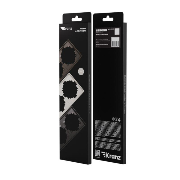 Рамка STRONG 4-постовая шелк Kranz KR-78-0754-8