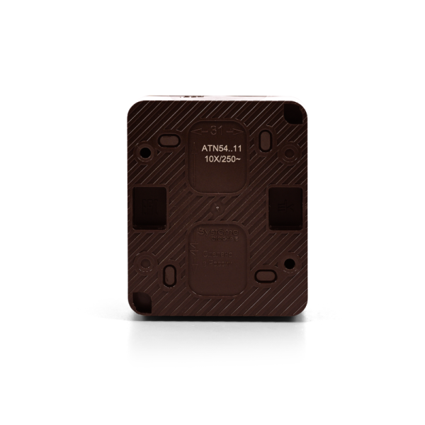 Выключатель 1-кл. ОП AtlasDesign PROFI IP54 10AX корич. SE ATN546011