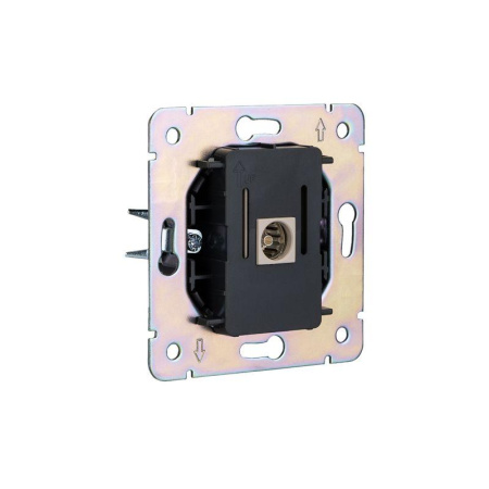 Розетка STRONG TV с/у шелк Kranz KR-78-0723-8
