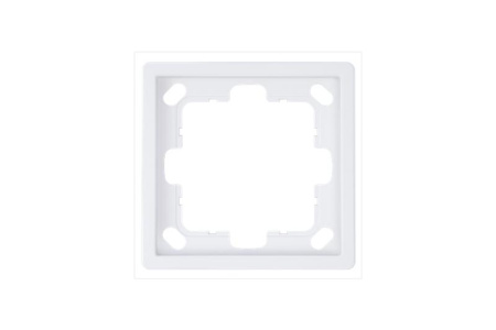 Рамка 1-м СП FD бел. глянцевый Jasmart FD1001W