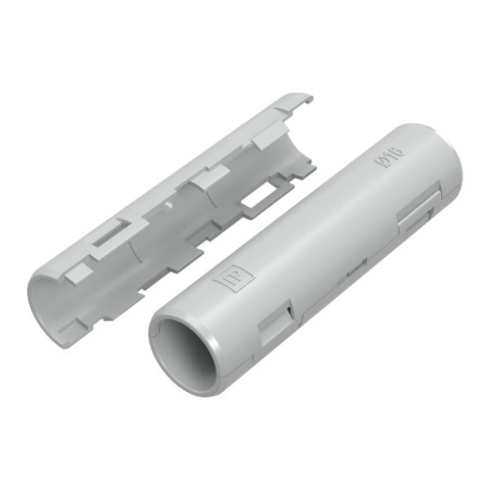 Муфта разборная d16 мм атмосф. сер. Промрукав PR13.0409