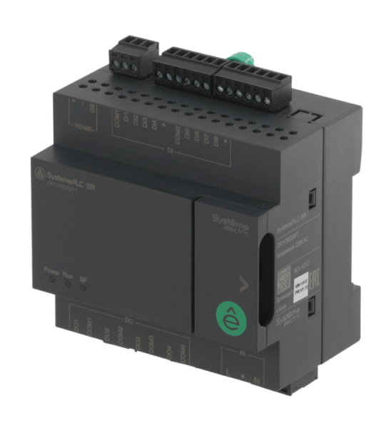 Реле интеллектуальное SR1 220В AC 12 IO: 8 DI; 4 DO (реле) 1хRS485 SE ZR1PB00P7