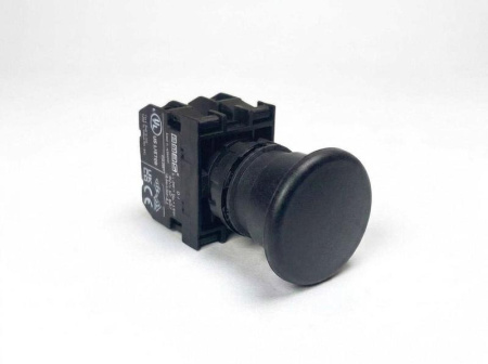 Кнопка "Грибок" черн. EMAS B102MH
