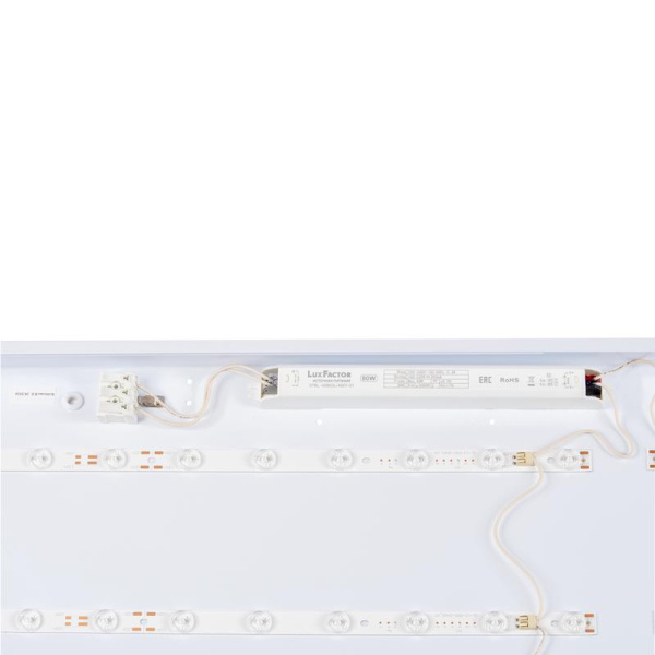 Светильник светодиодный ULP-60120 60W/4000K/LL IP40 PREMIUM OPAL WHITE 60Вт 4000К IP40 7700лм потолочн. бел. равномерный свет в комплекте с источником питания бел. Uniel UL-00012344