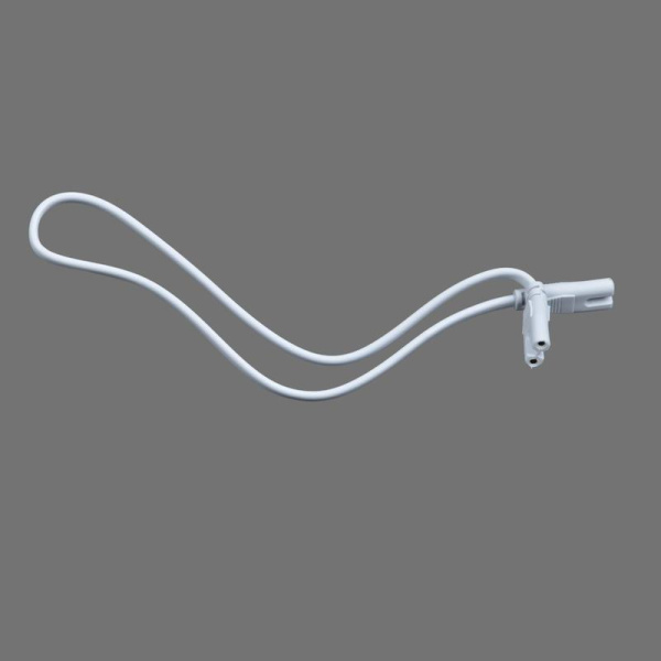 Провод UCX-PP2/L10-050 WHITE 1 POLYBAG для соединения светильников для растений ULI-P 50см бел. Uniel UL-00008551