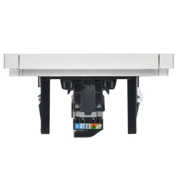 Розетка компьютерная RJ45 кат.5E FORTE&PIANO FP232 бел. IEK FP-K10-1-K01