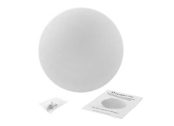Светильник светодиодный LBS-8024 24Вт blanc настенно-потолочный Ultraflash 15140