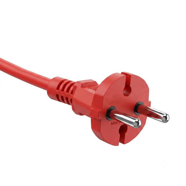 Удлинитель на катушке 4х30м без заземл. 10А IP20 2.2кВт ПВС 2х1 DOMTOK 2438