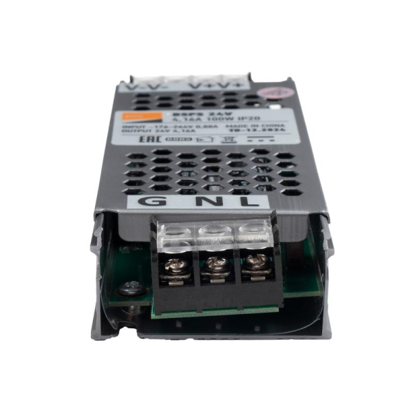 Блок питания для светодиод. ленты BSPS 24В 4.16А 100Вт IP20 JazzWay 5062184