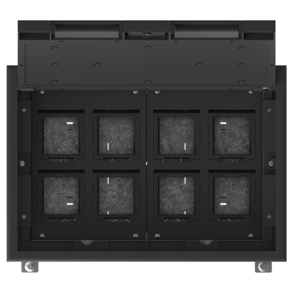 Люк MultiDesk MDK10 на 16мод. IP40 с монтажной коробкой для бетонных полов SE MDK10216