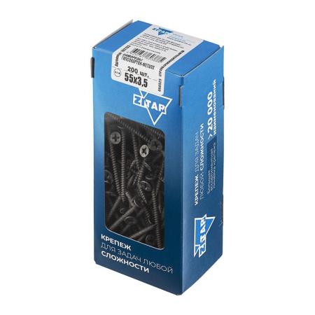 Саморез ШСГМ 3.5х55 (уп.200шт) Tech-Krep/Zitar 102133
