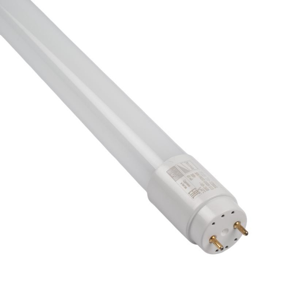 Лампа светодиодная PLED T8-1200GL 30Вт T8 матовая 6500К G13 FROST JazzWay 5066076