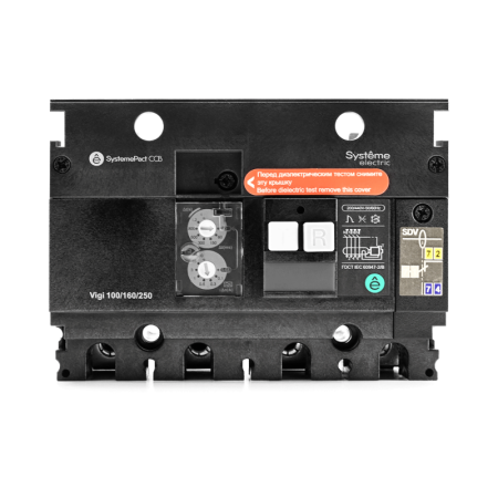 Блок дифференциальной защиты VIGI 100-250А 4P отключение SE SPC-250VG14
