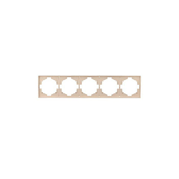 Рамка STRONG 5-постовая шелк Kranz KR-78-0755-8