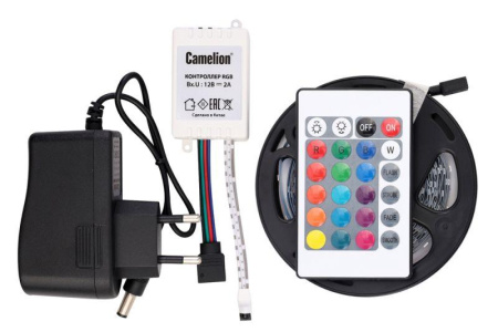 Лента светодиодная DSL-009 2835-54D/RGB (уп.5м) Camelion 15695