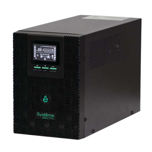 Источник бесперебойного питания ИБП Smart-Save SMT-Tower Systeme Electric 1500ВА 230В 1:1 внутрен. АКБ 24В 3хShuko SE SMTSE1500T