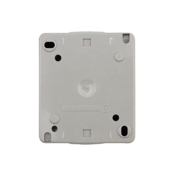Розетка 1-м ОП INDUSTRIAL IP54 с заземл. сер. Kranz KR-78-0611