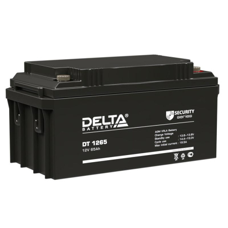 Аккумулятор ОПС 12В 65А.ч DT 1265 Delta 4614010040019