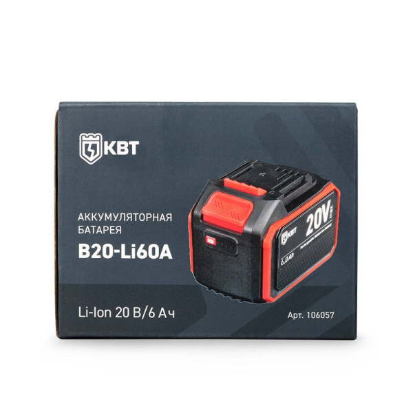 Батарея аккумуляторная B20-Li60A ПРОФИ КВТ 106057
