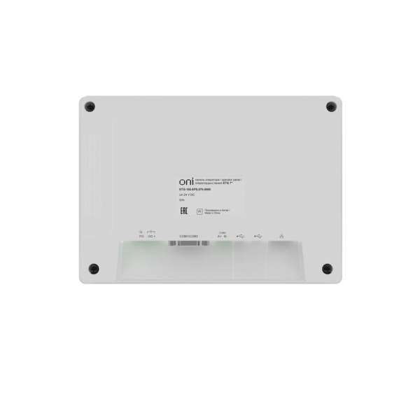 Панель оператора базовая ETG 7дюйм Ethernet ONI ETG-150-EPS-070-0000