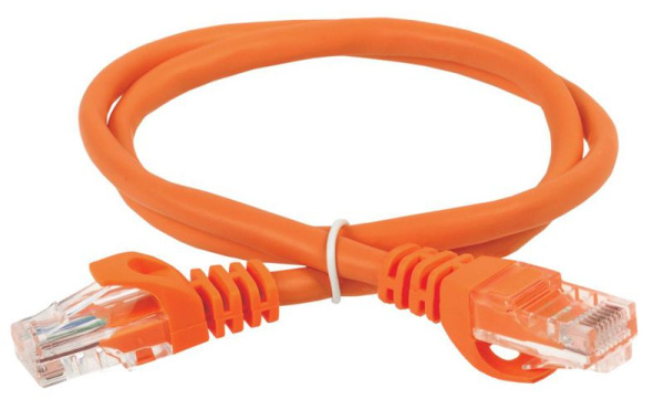 Патч-корд кат.5E UTP 3м оранж. ITK PC07-C5EU-3M