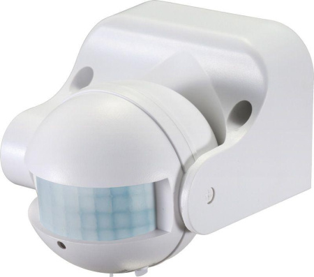 Датчик движения MIC 180град. 1200Вт 15м IP44 VARTON V1-ST752