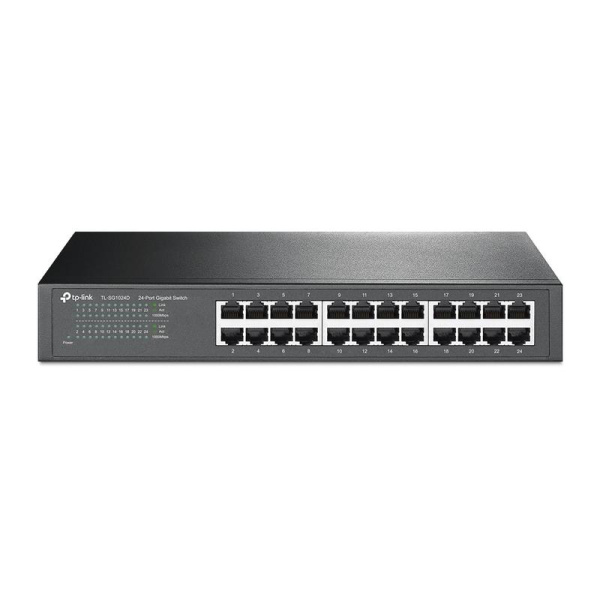 Коммутатор TL-SG1024D 24-портовый гигабитный настол./монтируемый в стойку TP-Link 1200085