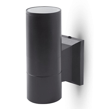 Светильник уличный фасадный металлический IP54 LGU10-03 C02 черн. Camelion 15388