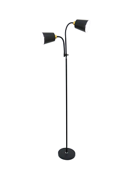 Светильник Ultraflash UF-404 C02 Е27 торшер напольн. черн. Ultraflash 15728