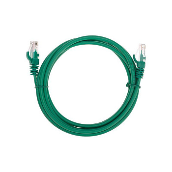 Патч-корд U/UTP CAT 5e RJ45-RJ45 26AWG LSZH зел. 2м Rexant 02-0106-2
