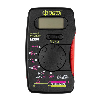 Мультиметр цифровой M300 ФАZА 5008779